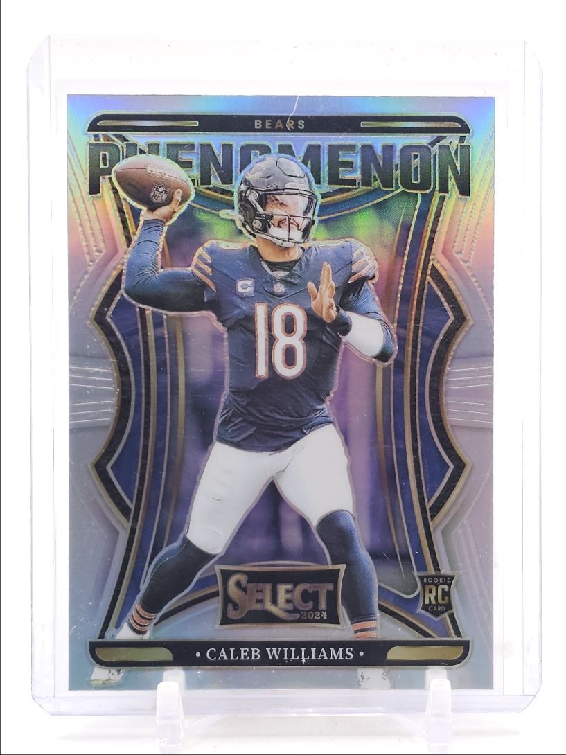 CALEB WILLIAMS 2024 SELECT PHENOMENON ROOKIE SILVER PRIZM BEARS B RC Q4244