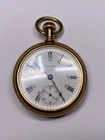 Antique Waltham Gold Filled Pocket Watch Pre-Owned Doesn't Run (29-42)