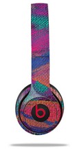 Skin Wrap for Beats Solo Wireless 2 3 4 Painting Brush Stroke SKIN ONLY