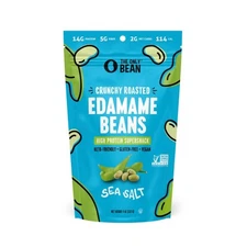 The Only Bean Crunchy Roasted Edamame Beans – Sea Salt