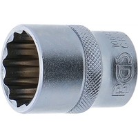 "Bgs - SteckschlüSsel-Einsatz ZwöLfkant | Antrieb Innenvierkant 12,5 Mm (1/2\") | "
