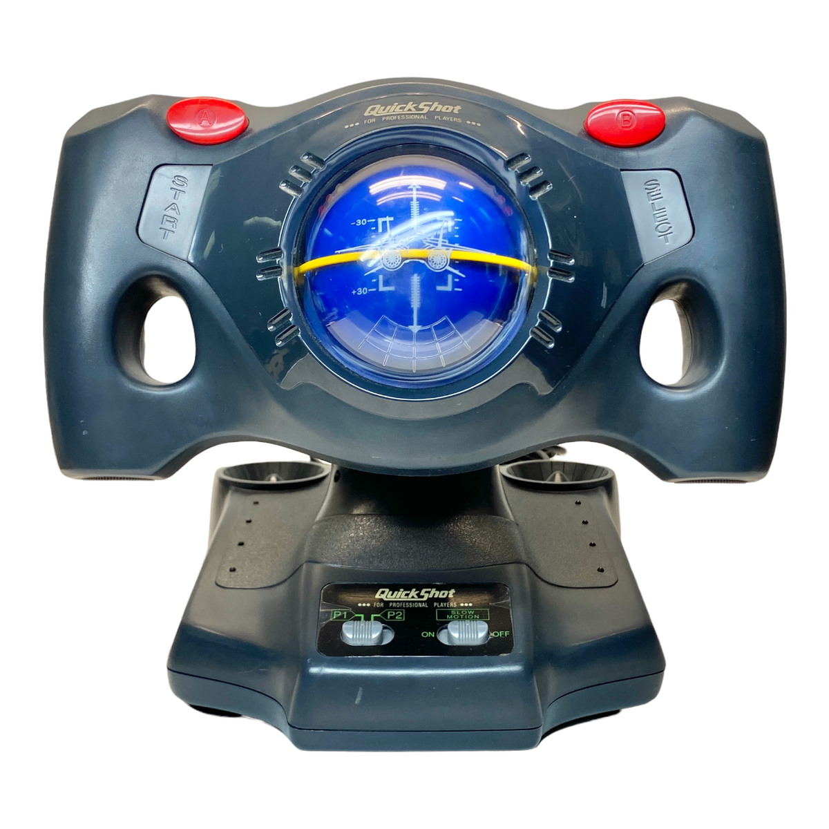 BÉ - Ancien joystick Aviator 2 ou 3 Quickshot II PC WindowsDOS Quick Shot QS -156