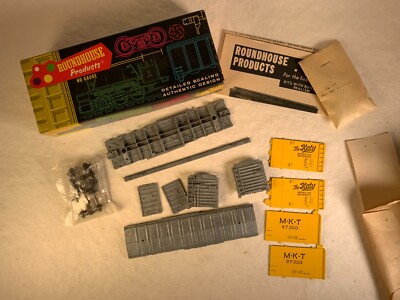 ROUNDHOUSE HO KIT #B107, M-K-T 'THE KATY LINE' BOX CAR #97300, NOS