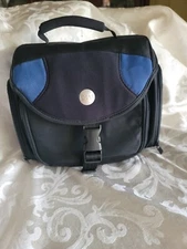 DELL accessory Bag Camera Bag? Well Made Approx 10" Wide Black And Blue