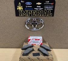 2014-2019 TOYOTA HIGHLANDER GENUINE TCMC REAR BRAKE PAD SET 04466AZ209