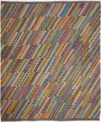 Original Handgewebte Old Styl Kelim 253 x 215 cm  Neue Ware Nr : 1631