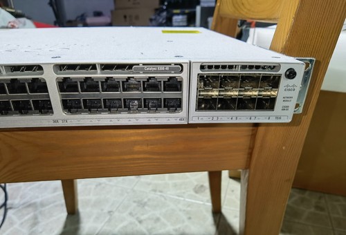 Cisco C9300-48T-E 9300 48-Ports Rack-Mountable Ethernet Catalyst Switch - Picture 2 of 3