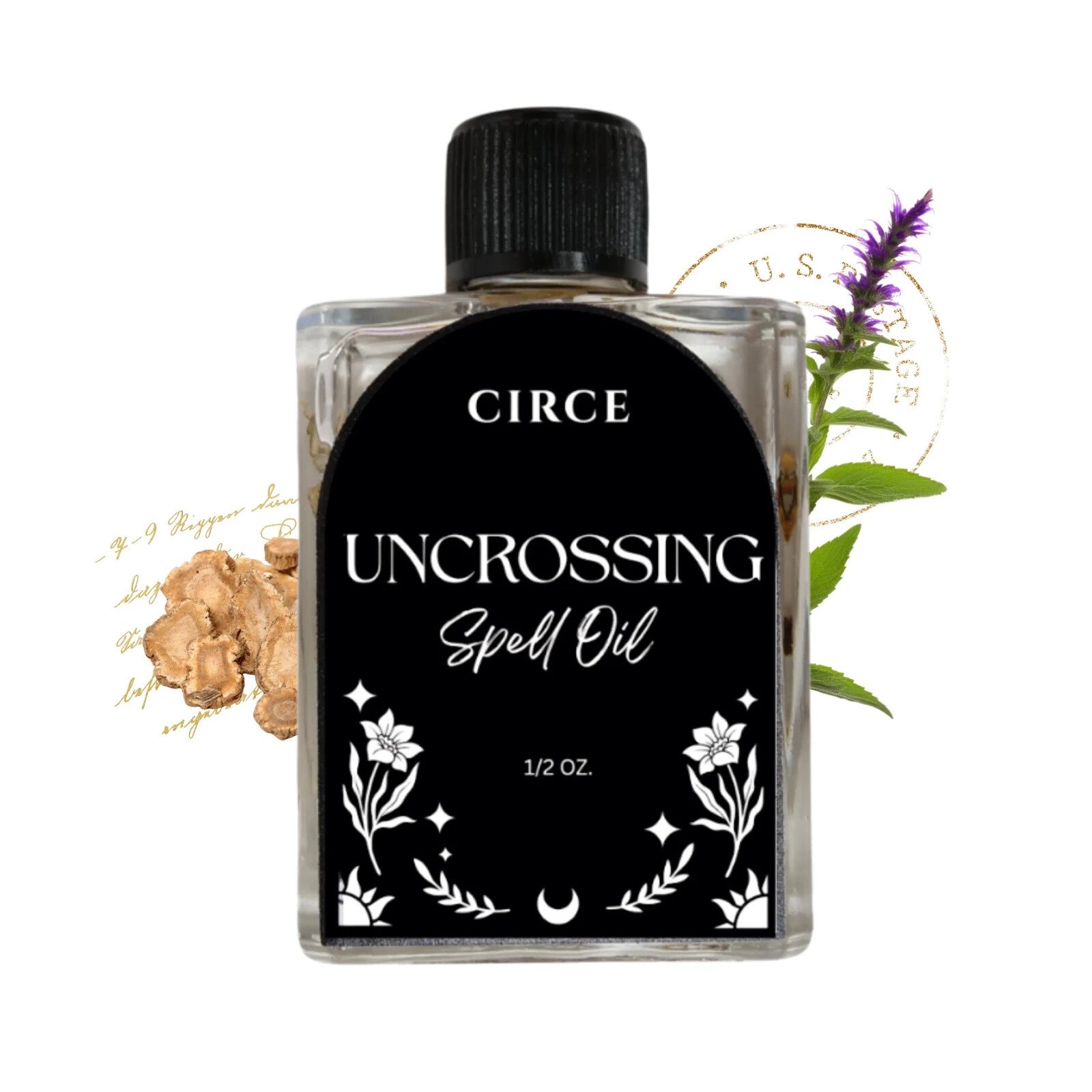 | 1/2 Oz Anointing Oil For Spiritual Cleansing & Protection
