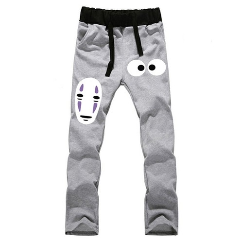 Anime Spirited Away Cotton Pants Cosplay Sport Sweatpants Casual Trousers S-XXL - Picture 2 of 6