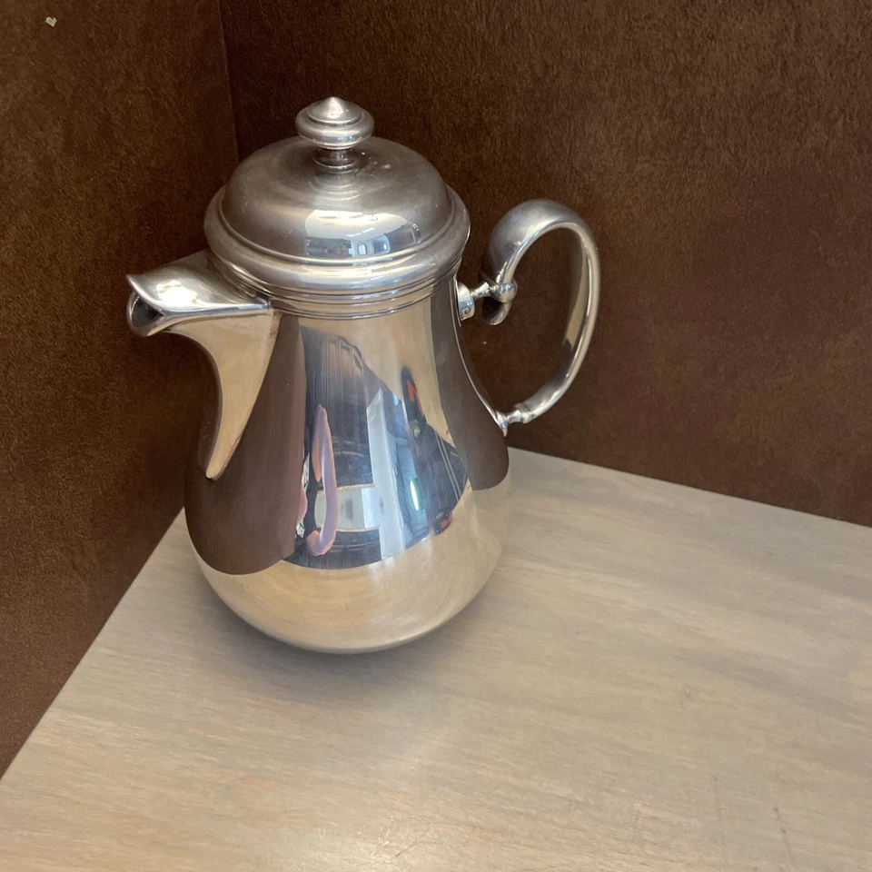 Cafetera "Albi" de Christofle. Plateado Vintage Foto 2 de 4