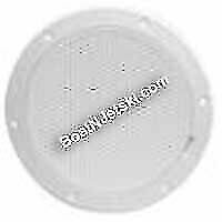 Beckson Marine Beckson Pry-out Deck Plate w/Diamond Center 8 In White DP85-W