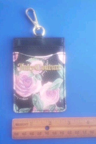 Vintage Juicy Couture Floral Lanyard / ID Card Holder. No Strap - Picture 4 of 5