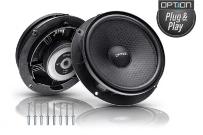 Option Air V-165 Bass Kickbass Ersatz-Woofer für VW P&P Lautsprecher Tür 16,5 cm - Bild 1 von 2