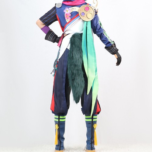 Juego Genshin Impact Tighnari Disfraz Cosplay Conjunto Completo Halloween Conjunto Carnaval - Imagen 5 de 14
