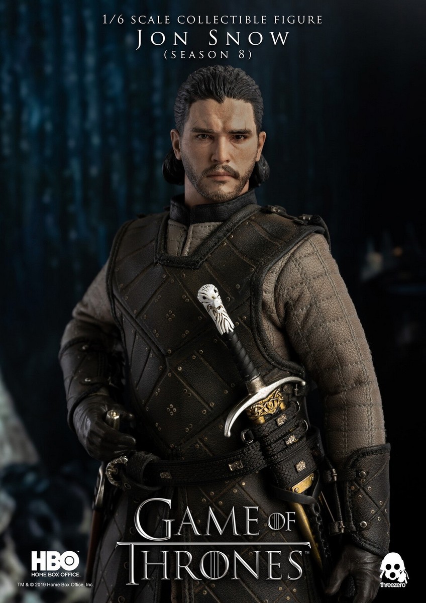Game of Thrones ジョンスノウ フィギュア スリーゼロ Game of Thrones1/6 Jon Snow (Season 8) – threezero store