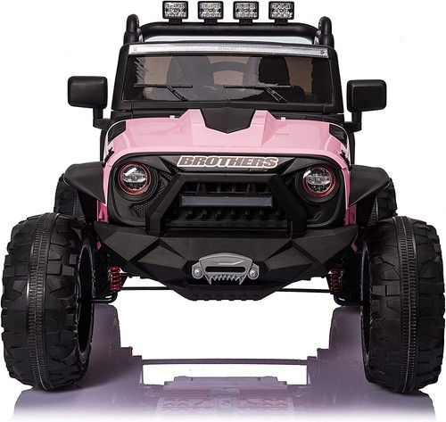 Electric 24V Kids Ride on Truck Car Vehicle Toys w/Remote Control 2Seat AUX Port - Picture 22 of 67