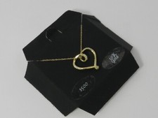 Macy's Diamond Heart Pendant Necklace 1/10 ct. t.w. in 10k Gold