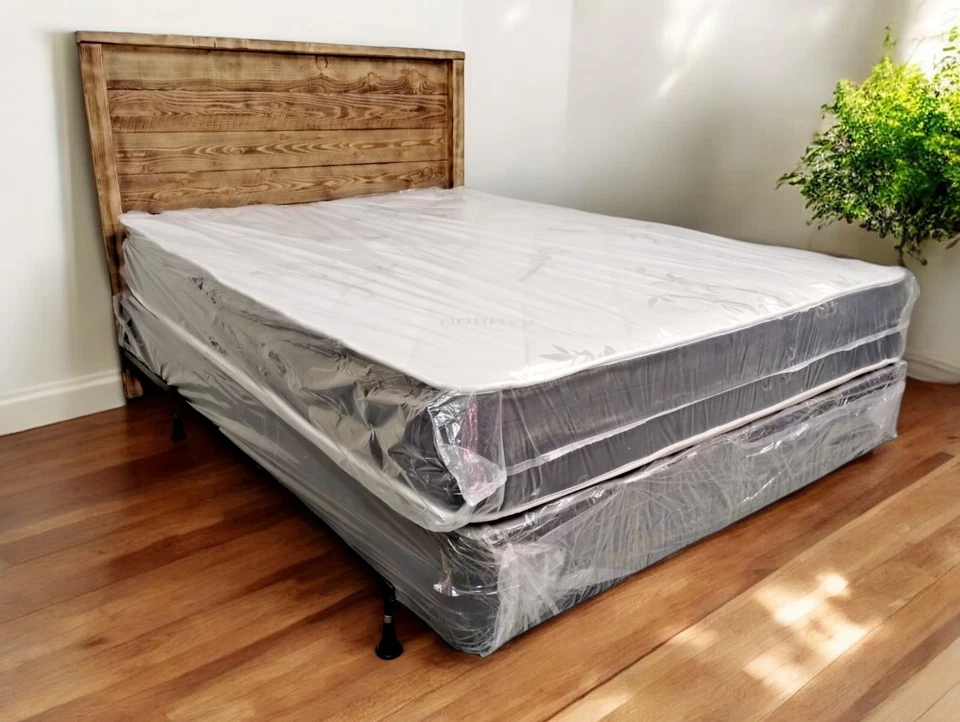 Полноразмерный изголовье фермерского дома ручной работы из массива дерева сделано в США HBFTR - Изображение 2 из 4