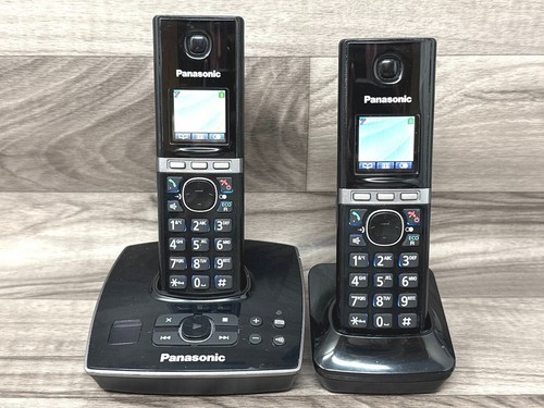 Panasonic KX-TG8061E Ensemble téléphone fixe double sans fil avec répondeur - Photo 2/6