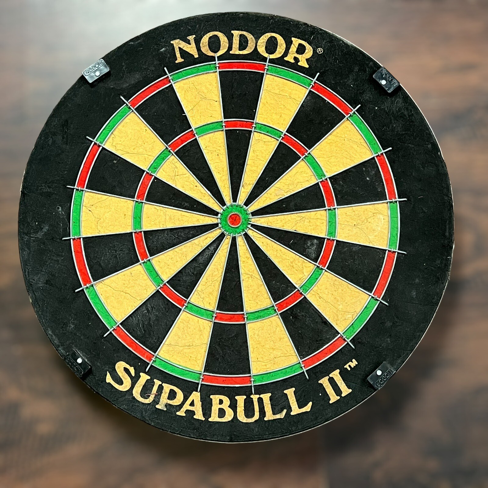 Vintage 1980's Nodor Professional Supabull Dart Board ( No Darts ) eBay