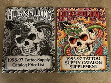 Vintage 1996-97 Huck Spaulding Ent Inc Tattoo Catalog Supplement  Price List