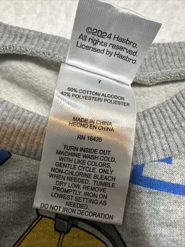 Transformer Sweatshirt Set - Size 7 - Brand New - Picture 6 of 11