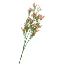 Factory Direct Craft Peach Artificial Gypsophila Spray | 6 Pieces