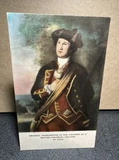 General, Washington, In The Uniform Of A British Colonial Colonel Postcard