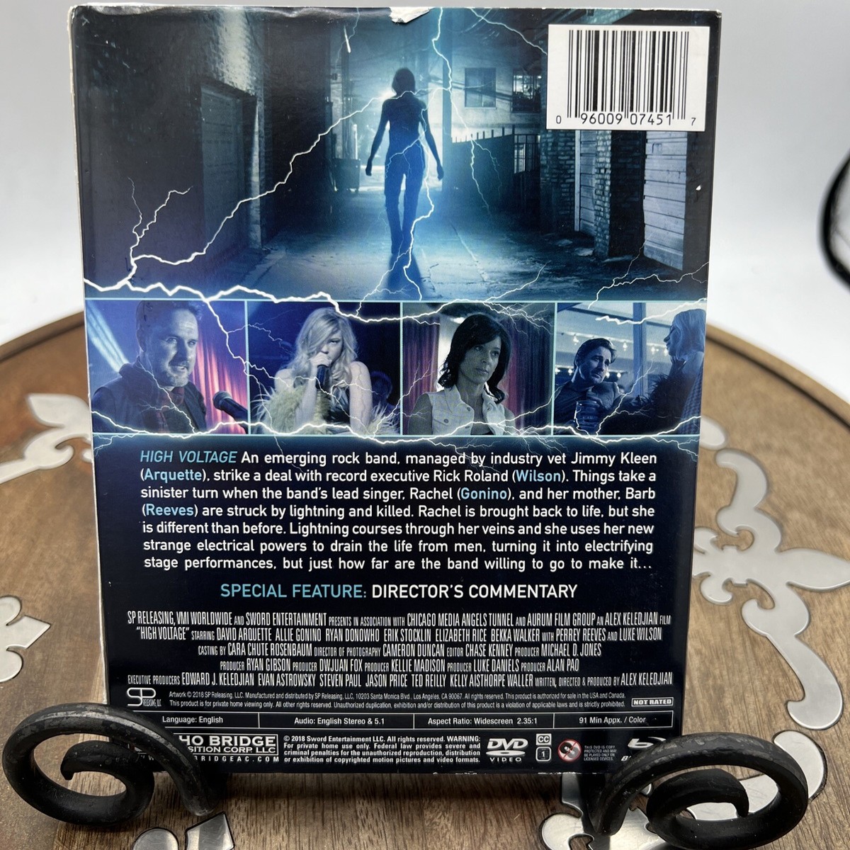 High Voltage - Blu-ray + DVD + digital copy horror - David