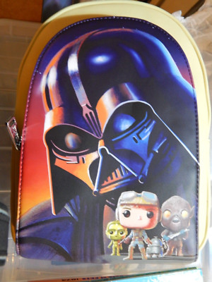 LOUNGEFLY DISNEY PARKS STARWAR DARTH VADER FINKO RUCKSACK NEU