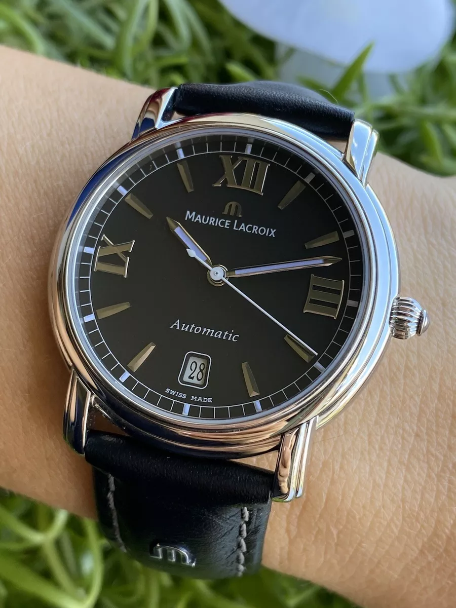 Maurice lacroix swiss made sapphire crystal top