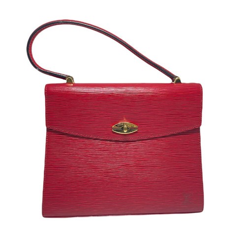 LOUIS VUITTON M52377 VINTAGE MALSERVE EPI LEATHER Hand Bag Used 231103T