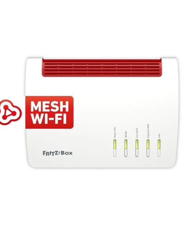 FRITZ!Box 7590 MESH WLAN Router Gigabit Ethernet Dualband (2,4 GHz/5 GHz) - Bild 4 von 4