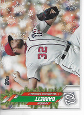 2020 Topps Holiday Aaron Barrett Card
