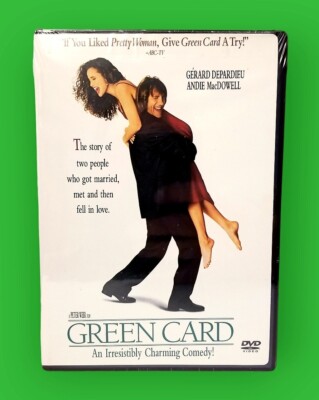 Green Card DVD Romantic Comedy Andie MacDowell Gerard Depardieu