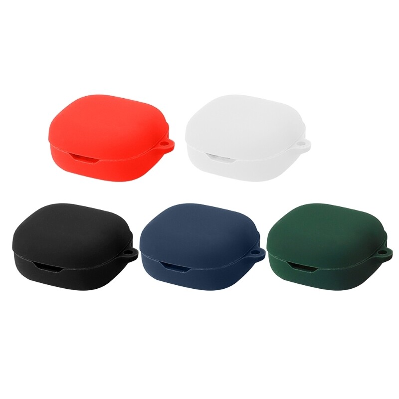 Soft Silicone Protective Case for Earphone with Carabiner