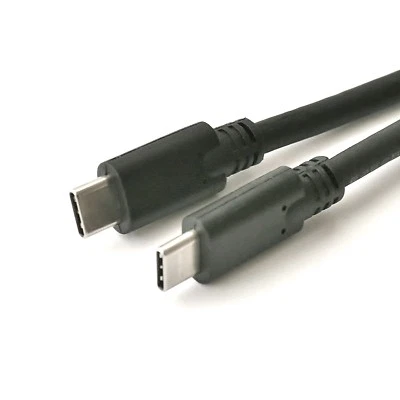 0,5m USB 3.2 Gen1 Daten-Kabel USB C-Stecker / USB-C Stecker 50cm schwarz - Bild 1 von 2