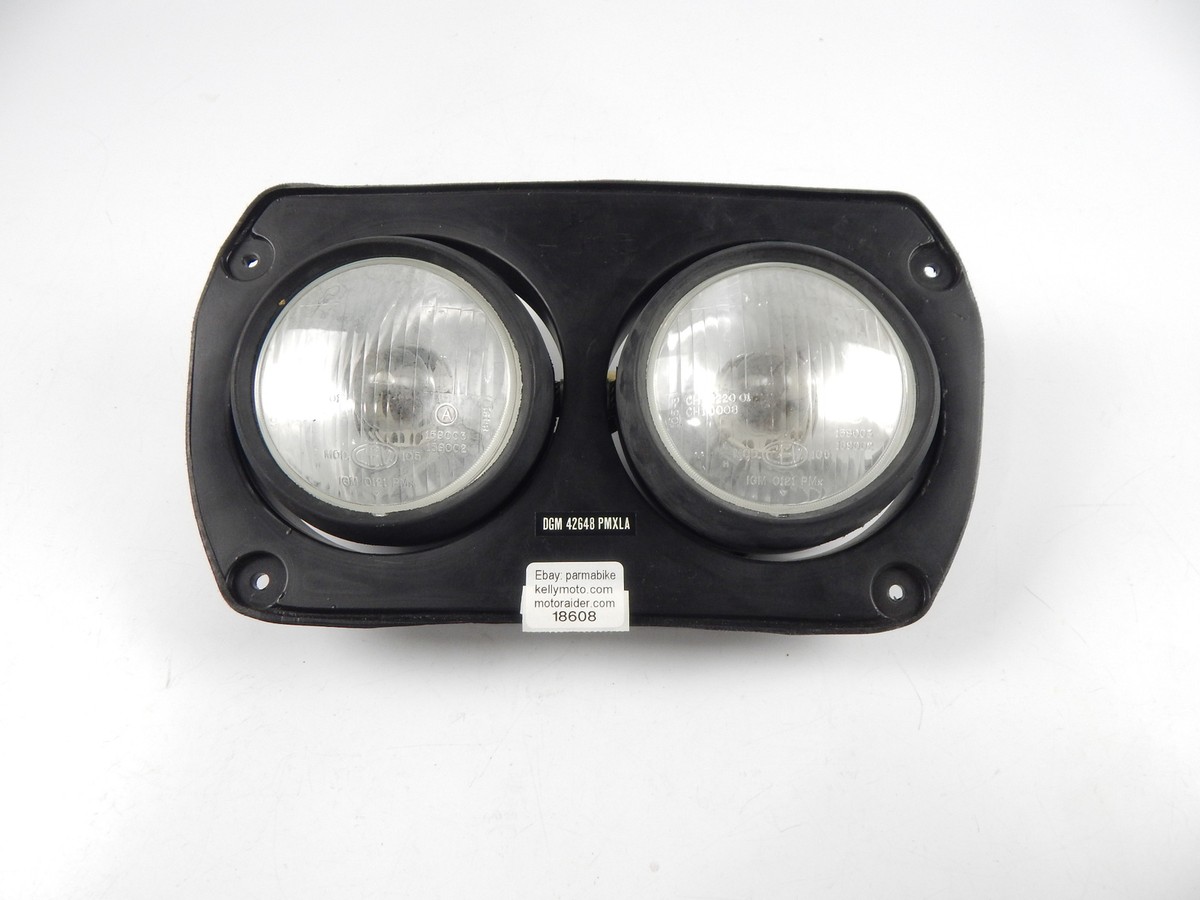 MOTORCYCLE DGM42648 DUAL HEADLIGHT CEV 105 7.5