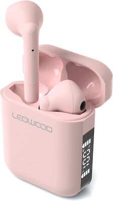 Ledwood Earphone -Tws- Apollo S Pink