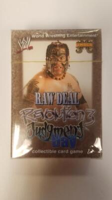 WWE:Raw Deal Revolution 3: Judgement Day: Umaga Starter Deck: New and Sealed