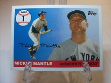 2006 Topps Mickey Mantle Home Run History Baseball #MHR1 Mickey Mantle   (89918)