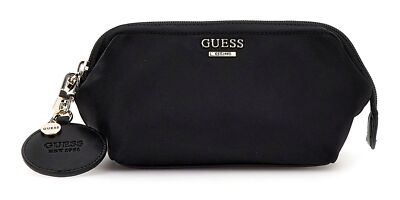 GUESS Follie Small Pouch Kulturbeutel Black schwarz Neu