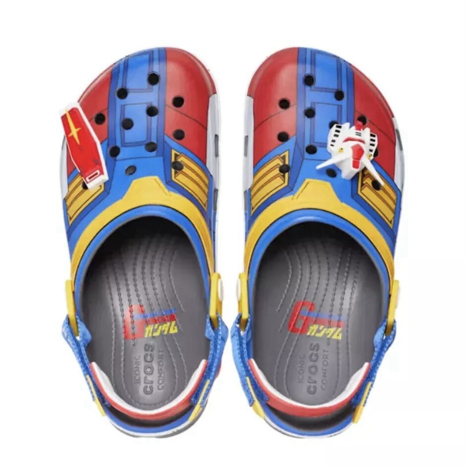 【Crocs x Gundam】 正規品★ All Terrian Clog Slate Grey NEW Crocs Gundam All Terrain Clogs Slate Grey 210128-0DA