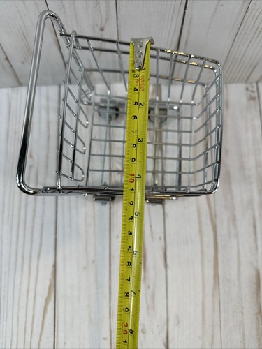 Vintage! Chrome Condiment Cart Mini Shopping Cart! - Picture 10 of 10