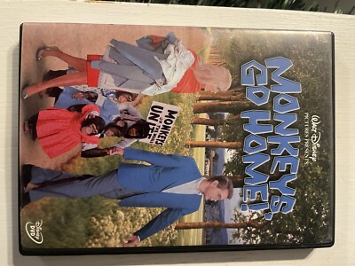 Monkeys, Go Home! DVD 1967 Family Comedy Full Screen Very Good Condition