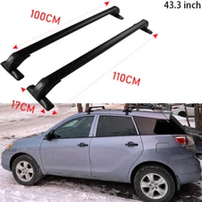 For Toyota for Matrix 08-14 Top Roof Rack Cross Bar 43.3" Luggage Carrier w/Lock
