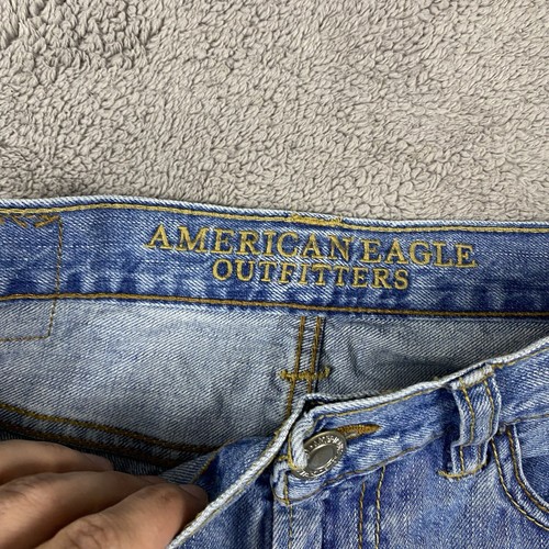 American Eagle Slim Fit Jeans Men's Size 31x31 Tag29x30 Blue Denim - Picture 8 of 14
