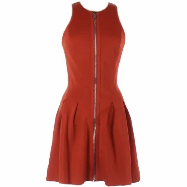 sexy red skater dress Women's Red Backless Skater Dress Sexy Lace-Up Mini Party Dress with Straps