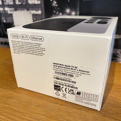 🟢 Apple TV 4K 128GB 3rd Generation WiFi Netflix BBC iPlayer 🟢 Apple TV 4K 128GB 3rd Generation WiFi Netflix BBC iPlayer