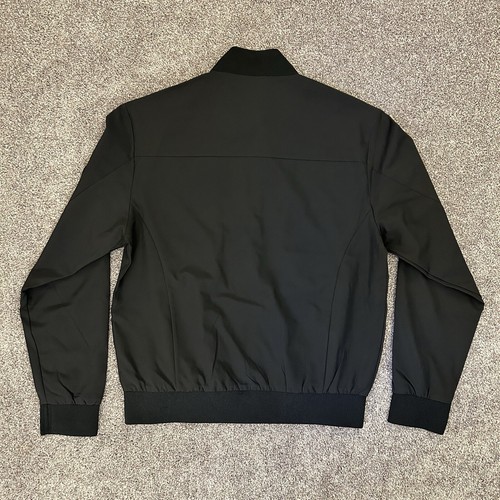 Express Men’s Lightweight Bomber Jacket Black Full Zip Size L - Large - NWT $148 - Picture 10 of 17